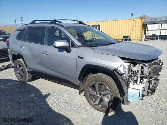 2024 Toyota RAV4 Prime SE with VIN JTMAB3FV4RD195853, listed as a Copart auction lot 89015465 with NaN miles and Salvage Title. Bid and sale history available at carsss.com. Image 4.