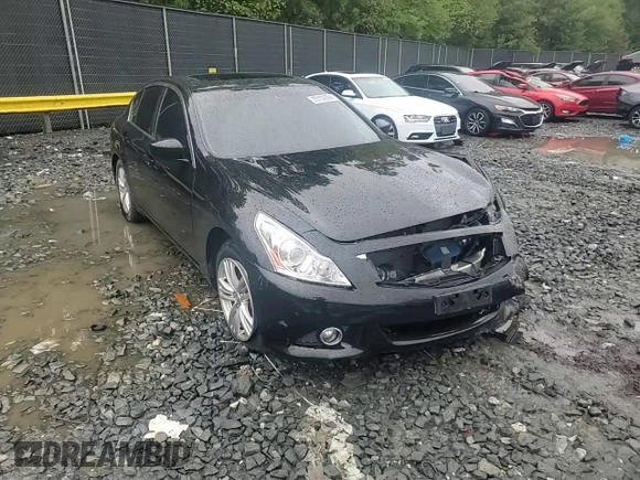 2015 Infiniti Q40 with VIN JN1CV6ARXFM520239, listed as a Copart auction lot 73109394 with 0 mi miles and Salvage Title. Bid and sale history available at carsss.com. Image 10.