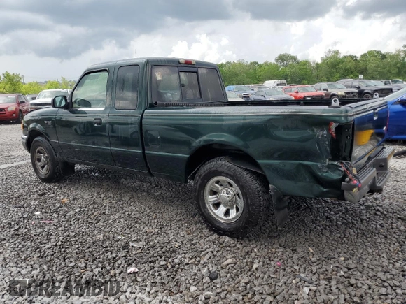 2002 Ford Ranger XL Fleet with VIN 1FTYR44U42PA17990, listed as a Copart auction lot 54319805 with 188,960 mi miles and Salvage title. Bid and sale history available at DreamBid. Image 2.