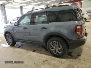 2025 Ford Bronco Sport Big Bend with VIN 3FMCR9BNXSRE15003, listed as a Copart auction lot 57883405 with 4,174 mi miles and Salvage title. Bid and sale history available at DreamBid. Image 2.