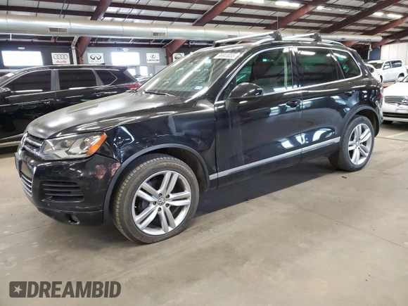 2012 Volkswagen Touareg Sport with VIN WVGEF9BP9CD011879, listed as a Copart auction lot 56903035 with 198,262 mi miles and Clean title. Bid and sale history available at DreamBid. Image 1.