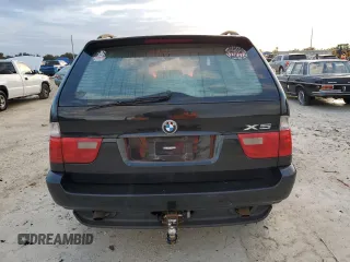2005 BMW X5 3.0i with VIN 5UXFA13535LB09774, listed as a Copart auction lot 73848924 with 0 mi miles and Salvage Title. Bid and sale history available at carsss.com. Image 6.