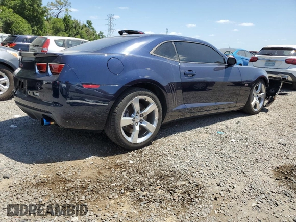 2011 Chevrolet Camaro 2SS with VIN 2G1FK1EJ7B9127101, listed as a Copart auction lot 55127045 with 128,148 mi miles and Salvage Title. Bid and sale history available at DreamBid. Image 3.