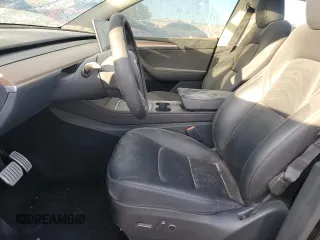 2023 Tesla Model Y Performance with VIN 7SAYGDEF5PF966796, listed as a Copart auction lot 88097325 with 6,927 mi miles and Salvage Title. Bid and sale history available at DreamBid. Image 7.