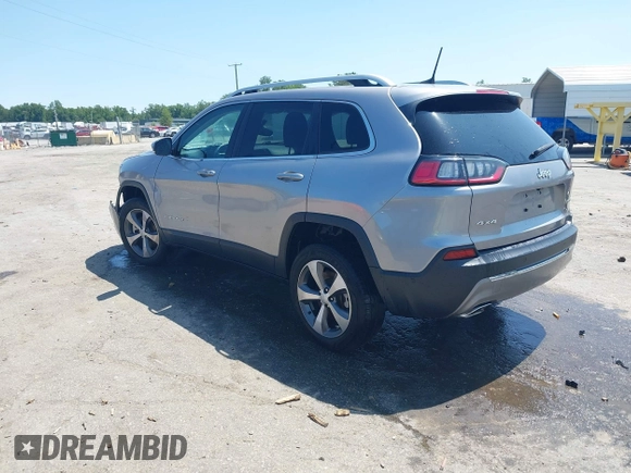 2021 Jeep Cherokee Limited with VIN 1C4PJMDX1MD179500, listed as a IAAI auction lot 42352203 with 76,205 mi miles and . Bid and sale history available at DreamBid. Image 3.