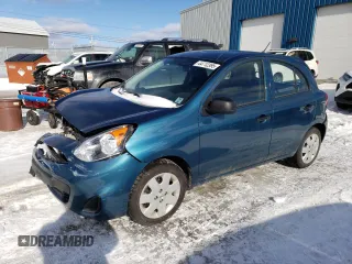 2017 Nissan Micra S with VIN 3N1CK3CP5HL258372, listed as a Copart auction lot 44712395 with 78,616 mi miles and Salvage Title. Bid and sale history available at DreamBid. Image 1.