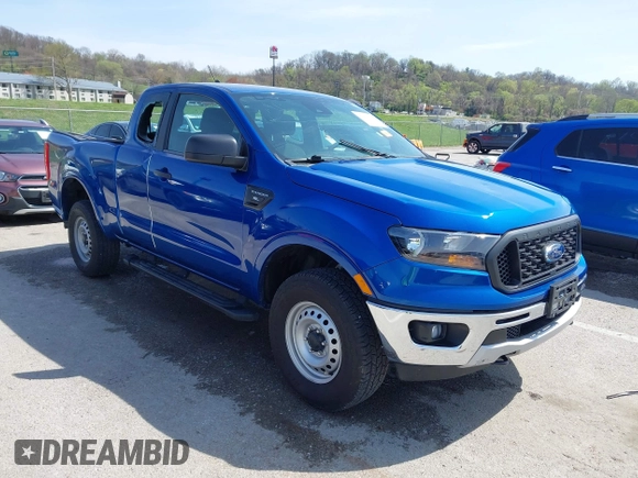 2019 Ford Ranger XL with VIN 1FTER1FH1KLA86936, listed as a IAAI auction lot 41911105 with 60,692 mi miles and . Bid and sale history available at DreamBid. Image 1.