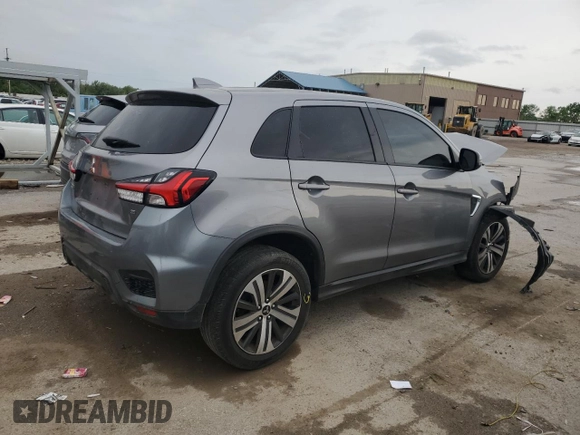 2021 Mitsubishi Outlander ES z VIN JA4ARUAU7MU019575, wystawiony jako Copart lot #54922275 z przebiegiem 109 423 mil mil oraz Szkoda całkowita • Salvage title. Historia ofert i sprzedaży dostępna na DreamBid. Obrazek 3.