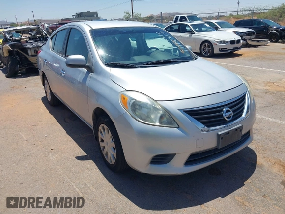 2012 Nissan Versa SV with VIN 3N1CN7AP4CL852865, listed as a IAAI auction lot 42708690 with 119,997 mi miles and . Bid and sale history available at DreamBid. Image 1.