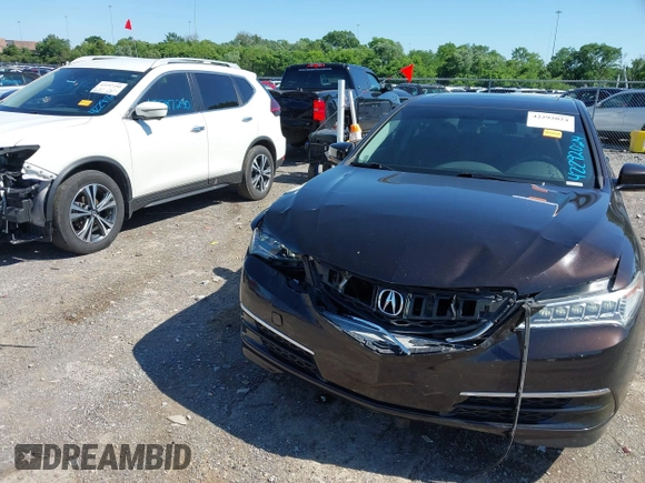 2015 Acura TLX V6 with VIN 19UUB2F31FA003907, listed as a IAAI auction lot 42292024 with 92,170 mi miles and . Bid and sale history available at DreamBid. Image 6.