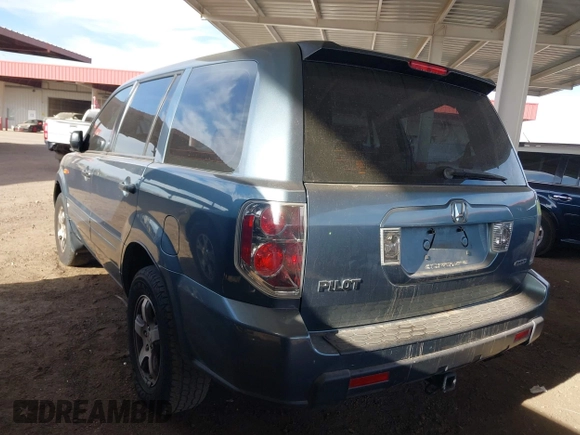 2006 Honda Pilot LX with VIN 2HKYF18146H546803, listed as a IAAI auction lot 41533192 with 218,754 mi miles. Bid and sale history available at carsss.com. Image 3.