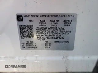 2024 GMC Terrain SLT z VIN 3GKALPEG7RL393252, wystawiony jako Copart lot #49613645 z przebiegiem 12 646 mil mil oraz Szkoda całkowita • Salvage title. Historia ofert i sprzedaży dostępna na DreamBid. Obrazek 15.