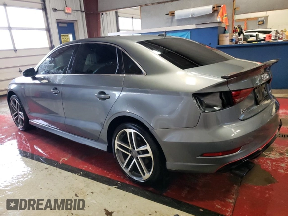 2018 Audi A3 Sedan Premium Plus with VIN WAUJ8GFF8J1089052, listed as a Copart auction lot 48785904 with 47,397 mi miles. Bid and sale history available at carsss.com. Image 2.