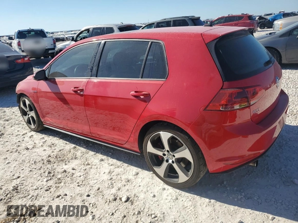 2017 Volkswagen Golf GTI Autobahn with VIN 3VW547AU8HM019793, listed as a Copart auction lot 70864714 with 87,697 mi miles and Salvage Title. Bid and sale history available at carsss.com. Image 2.