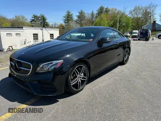 2020 Mercedes-Benz E with VIN W1K1J6JBXLF140004, listed as a Copart auction lot 55652425 with 54,285 mi miles and Clean Title. Bid and sale history available at DreamBid. Image 1.