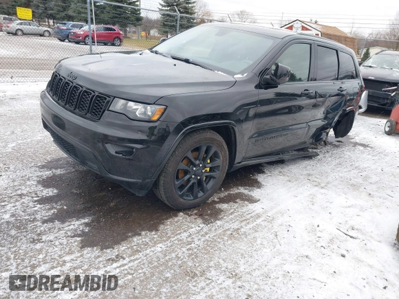 2020 Jeep Grand Cherokee Altitude with VIN 1C4RJFAG1LC225243, listed as a IAAI auction lot 41236515 with 93,343 mi miles. Bid and sale history available at carsss.com. Image 17.