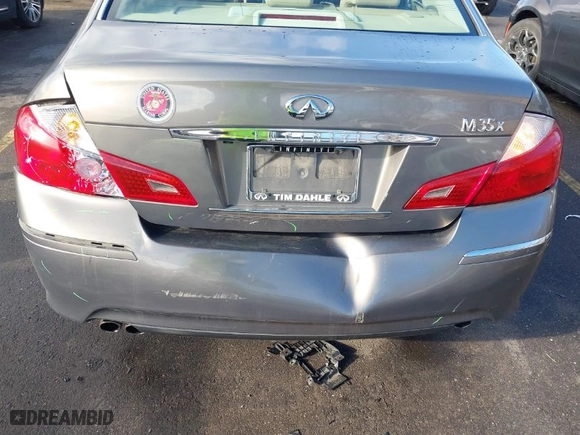 2008 Infiniti M35 with VIN JNKAY01F58M653457, listed as a IAAI auction lot 41206572 with 181,338 mi miles. Bid and sale history available at carsss.com. Image 6.