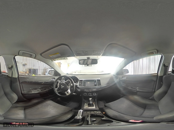 2014 Mitsubishi Lancer Evolution MR with VIN JA32W5FV6EU000610, listed as a Copart auction lot 43634925 with 62301 miles and Salvage Title. Bid and sale history available at carsss.com. Image 14.