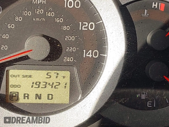 2008 Toyota RAV4 Ltd with VIN JTMZK31V385022828, listed as a IAAI auction lot 41577387 with 193,421 mi miles. Bid and sale history available at carsss.com. Image 15.