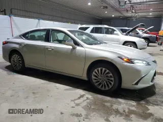 2022 Lexus ES 300h Luxury with VIN 58AEA1C17NU018349, listed as a Copart auction lot 43206535 with 13,464 mi miles and Salvage title. Bid and sale history available at DreamBid. Image 4.