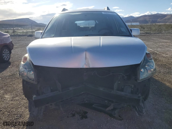 2004 Nissan Quest SE with VIN 5N1BV28U94N314022, listed as a Copart auction lot 46641154 with 75,836 mi miles and Salvage Title. Bid and sale history available at carsss.com. Image 5.