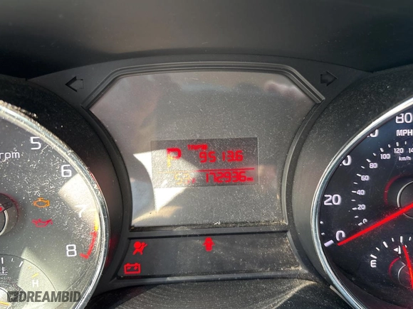 2016 Kia Sedona L with VIN KNDMA5C10G6173086, listed as a Copart auction lot 48915635 with 95,136 mi miles and Clean Title. Bid and sale history available at carsss.com. Image 8.