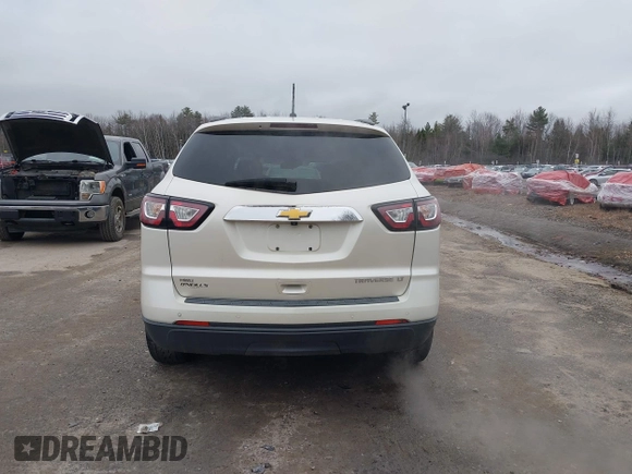 2013 Chevrolet Traverse LT with VIN 1GNKVGKD6DJ157719, listed as a IAAI auction lot 41987527 with 148,486 mi miles and . Bid and sale history available at DreamBid. Image 15.