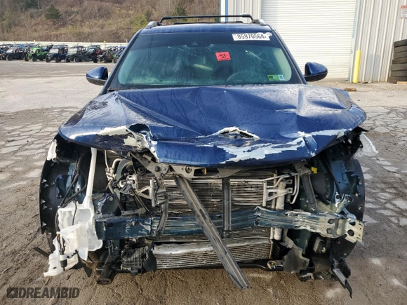 2022 Chevrolet TrailBlazer LT with VIN KL79MPS28NB090641, listed as a Copart auction lot 85970564 with 64,079 mi miles and Salvage Title. Bid and sale history available at carsss.com. Image 5.
