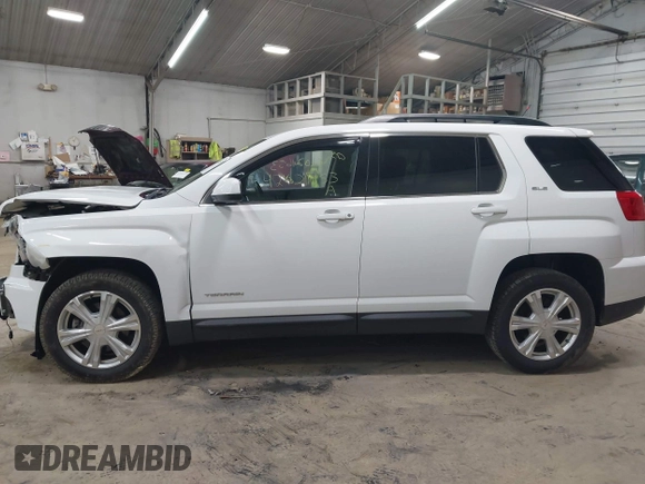 2017 GMC Terrain SLE with VIN 2GKFLTEK1H6244230, listed as a IAAI auction lot 42021653 with 58,694 mi miles. Bid and sale history available at carsss.com. Image 14.