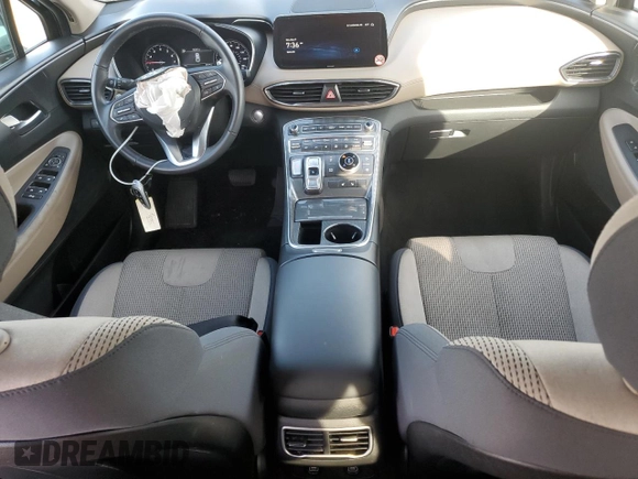 2023 Hyundai Santa Fe SEL z VIN 5NMS2DAJ8PH535878, wystawiony jako Copart lot #57453995 z przebiegiem 49 375 mil mil oraz Szkoda całkowita • Salvage title. Historia ofert i sprzedaży dostępna na DreamBid. Obrazek 8.