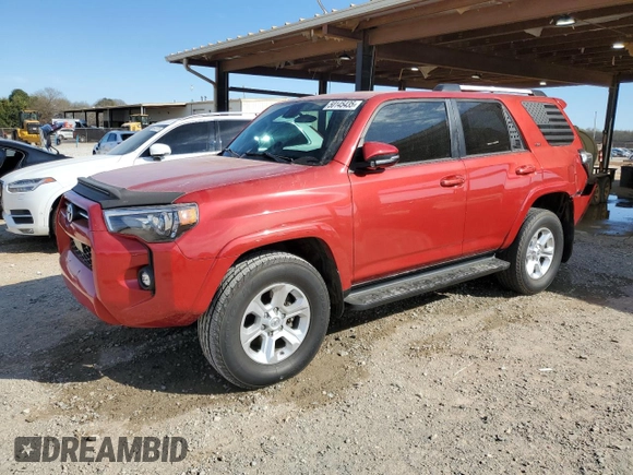 2021 Toyota 4Runner SR5 Premium с VIN JTENU5JR5M5903821, выставлен на аукционе Copart как лот 50145435 с пробегом 87 630 миль миль и Чистый • Clean title. История ставок и продаж доступна на DreamBid. Изображение 1.