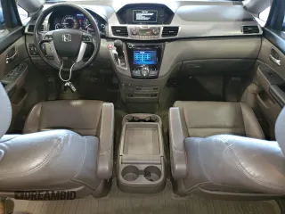 2014 Honda Odyssey EX-L with VIN 5FNRL5H6XEB134849, listed as a Copart auction lot 63617435 with 127,491 mi miles and Salvage title. Bid and sale history available at DreamBid. Image 8.