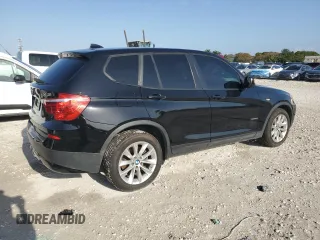 2014 BMW X3 xDrive28i with VIN 5UXWX9C57E0D24167, listed as a Copart auction lot 52796105 with Not Provided miles and Clean Title. Bid and sale history available at DreamBid. Image 3.