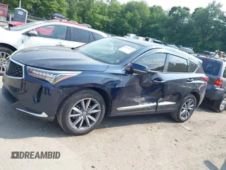 2022 Acura RDX Technology with VIN 5J8TC2H55NL010661, listed as a IAAI auction lot 42418413 with 26,609 mi miles and . Bid and sale history available at DreamBid. Image 13.