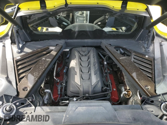 2021 Chevrolet Corvette 3LT with VIN 1G1YC2D4XM5105231, listed as a Copart auction lot 81919184 with 11,529 mi miles and Salvage Title. Bid and sale history available at carsss.com. Image 11.