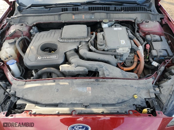 2019 Ford Fusion Hybrid SE with VIN 3FA6P0LU1KR187648, listed as a Copart auction lot 44356945 with 110,163 mi miles and Salvage Title. Bid and sale history available at carsss.com. Image 11.