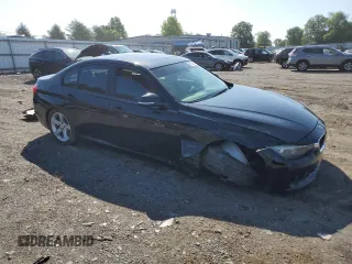 2014 BMW 3 Series 320i xDrive with VIN WBA3C3G57ENS71376, listed as a Copart auction lot 60874995 with Not provided miles and Salvage title. Bid and sale history available at DreamBid. Image 4.