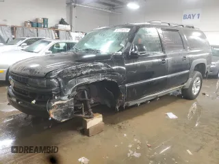 2004 Chevrolet Suburban Z71 with VIN 3GNFK16Z54G233879, listed as a Copart auction lot 87713175 with 155,438 mi miles and Salvage Title. Bid and sale history available at carsss.com. Image 1.