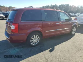 2016 Chrysler Town & Country Touring with VIN 2C4RC1BG2GR111972, listed as a Copart auction lot 80523574 with 162,655 mi miles and Salvage Title. Bid and sale history available at carsss.com. Image 3.