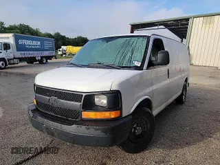 2014 Chevrolet Express Cargo with VIN 1GCSGAFX1E1154815, listed as a IAAI auction lot 42715611 with 271,761 mi miles and . Bid and sale history available at DreamBid. Image 1.