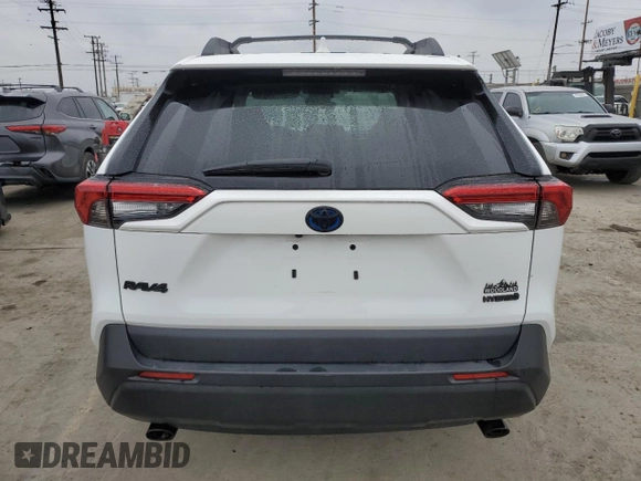 2023 Toyota RAV4 Hybrid XLE with VIN 2T3UWRFV1PW154391, listed as a Copart auction lot 50658455 with 86,579 mi miles and Salvage Title. Bid and sale history available at carsss.com. Image 6.