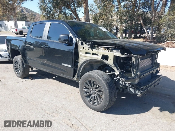 2022 GMC Canyon 2WD Elevation with VIN 1GTG5CEN8N1257673, listed as a IAAI auction lot 41837982 with 33,830 mi miles. Bid and sale history available at carsss.com. Image 1.