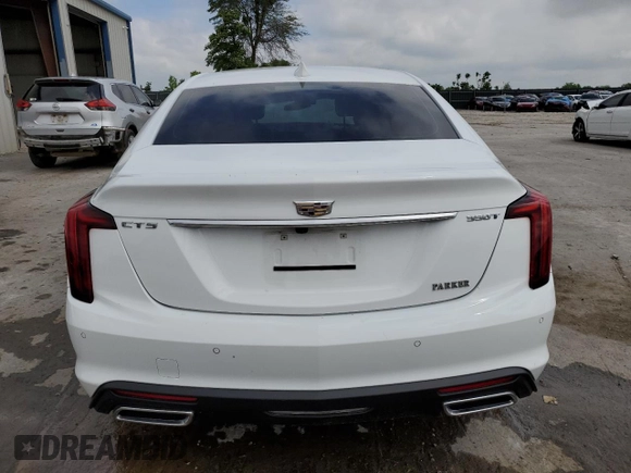 2024 Cadillac CT5 Luxury z VIN 1G6DM5RK9R0107524, wystawiony jako Copart lot #55196684 z przebiegiem 15 746 mil mil oraz Szkoda całkowita • Salvage title. Historia ofert i sprzedaży dostępna na DreamBid. Obrazek 6.