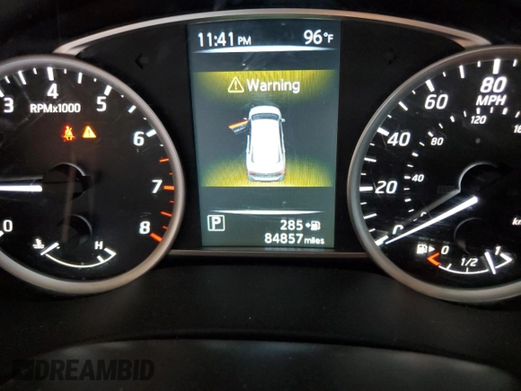 2017 Nissan Sentra S with VIN 3N1AB7AP1HY240732, listed as a Copart auction lot 61223645 with 84,857 mi miles and Salvage title. Bid and sale history available at DreamBid. Image 9.