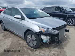 2020 Hyundai Ioniq SE with VIN KMHC75LC1LU240050, listed as a IAAI auction lot 42474676 with 42,696 mi miles and . Bid and sale history available at DreamBid. Image 1.
