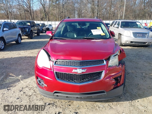 2013 Chevrolet Equinox LT z VIN 2GNALPEK2D6237611, wystawiony jako IAAI lot #41725242 z przebiegiem 136 671 mil mil oraz . Historia ofert i sprzedaży dostępna na DreamBid. Obrazek 12.