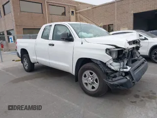 2015 Toyota Tundra SR with VIN 5TFRM5F11FX092437, listed as a IAAI auction lot 37873233 with 121,920 mi miles and . Bid and sale history available at DreamBid. Image 1.