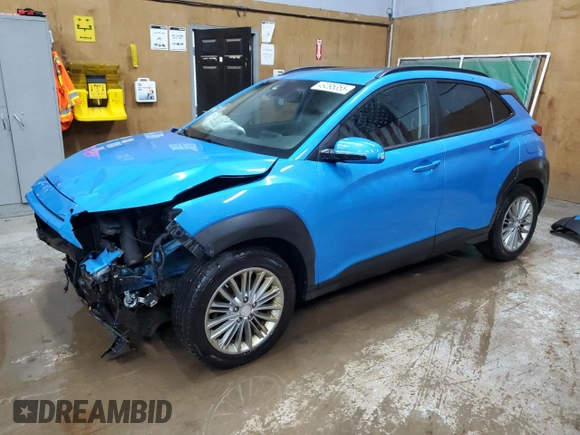 2020 Hyundai Kona SEL Plus with VIN KM8K6CAA3LU513025, listed as a Copart auction lot 49295355 with 96,983 mi miles and Non Repairable. Bid and sale history available at DreamBid. Image 1.