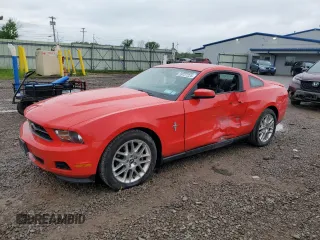 2012 Ford Mustang Premium with VIN 1ZVBP8AM7C5271274, listed as a Copart auction lot 59727225 with 55,270 mi miles and Salvage title. Bid and sale history available at DreamBid. Image 1.