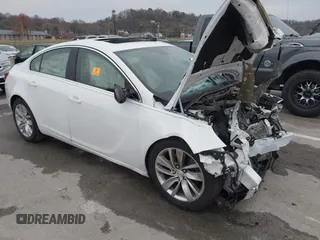 2014 Buick Regal with VIN 2G4GK5EX6E9301439, listed as a IAAI auction lot 40964516 with 1 mi miles. Bid and sale history available at carsss.com. Image 1.